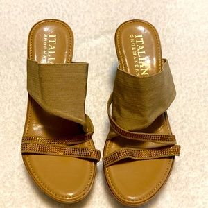 Italian Shoemakers Wedge Sandals